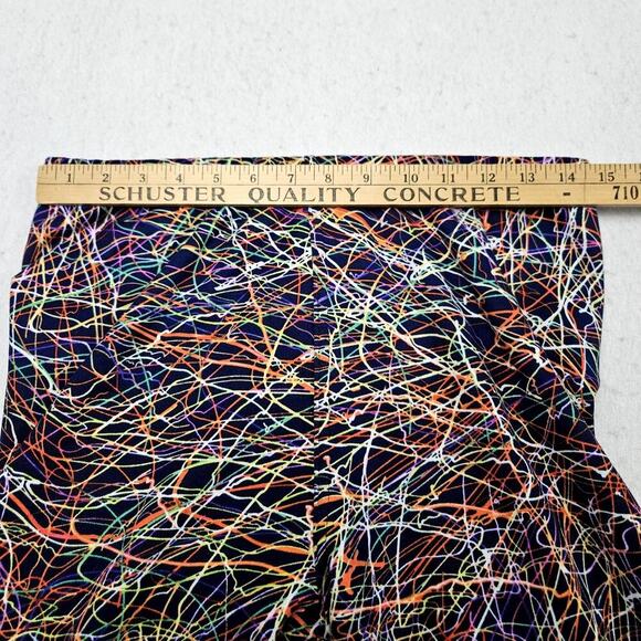 Just Cozy Lined Leggings XL Extra Large Colorful Confetti Party Loungewear - Picture 5 of 7